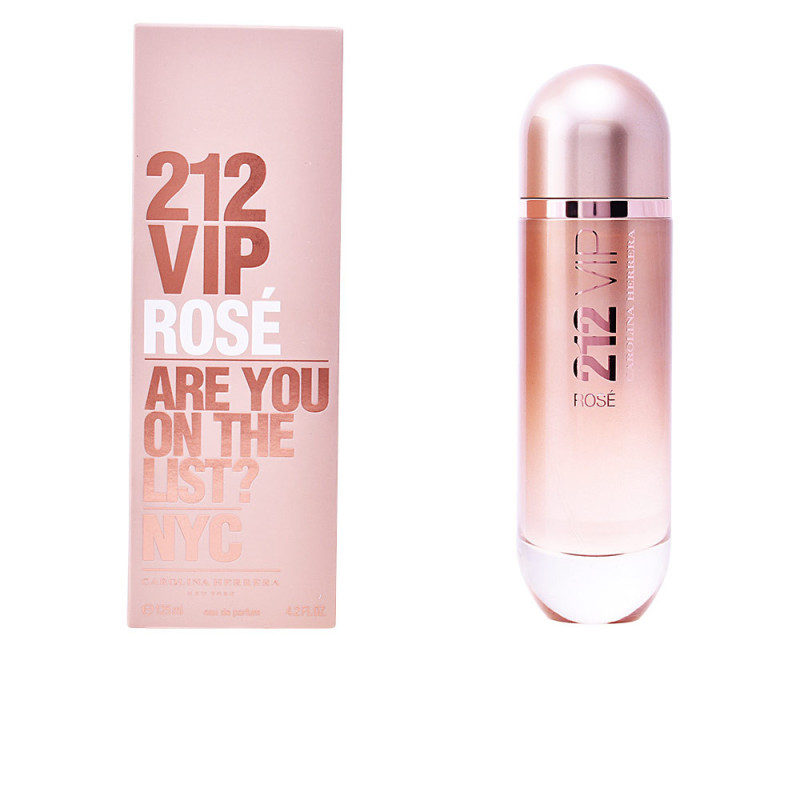 212 VIP ROSÉ eau de parfum vaporizador 125 ml by CAROLINA HERRERA for Woman