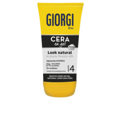 FIJACIÓN Y TEXTURA cera gel look natural nº4 145 ml by GIORGI LINE for Unisex
