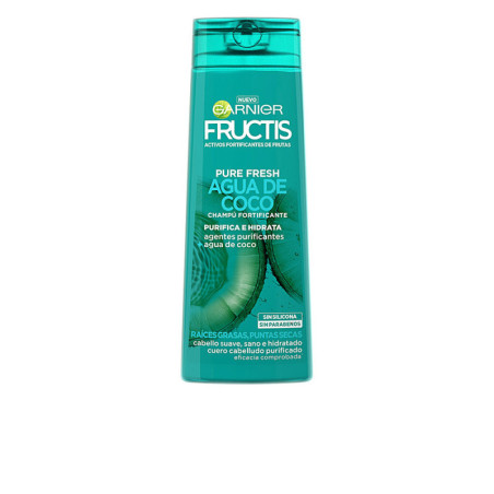 FRUCTIS PURE FRESH agua coco fortificante champú 360 ml by GARNIER for Unisex