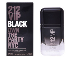 212 VIP BLACK eau de parfum vaporizador 50 ml by CAROLINA HERRERA for Man