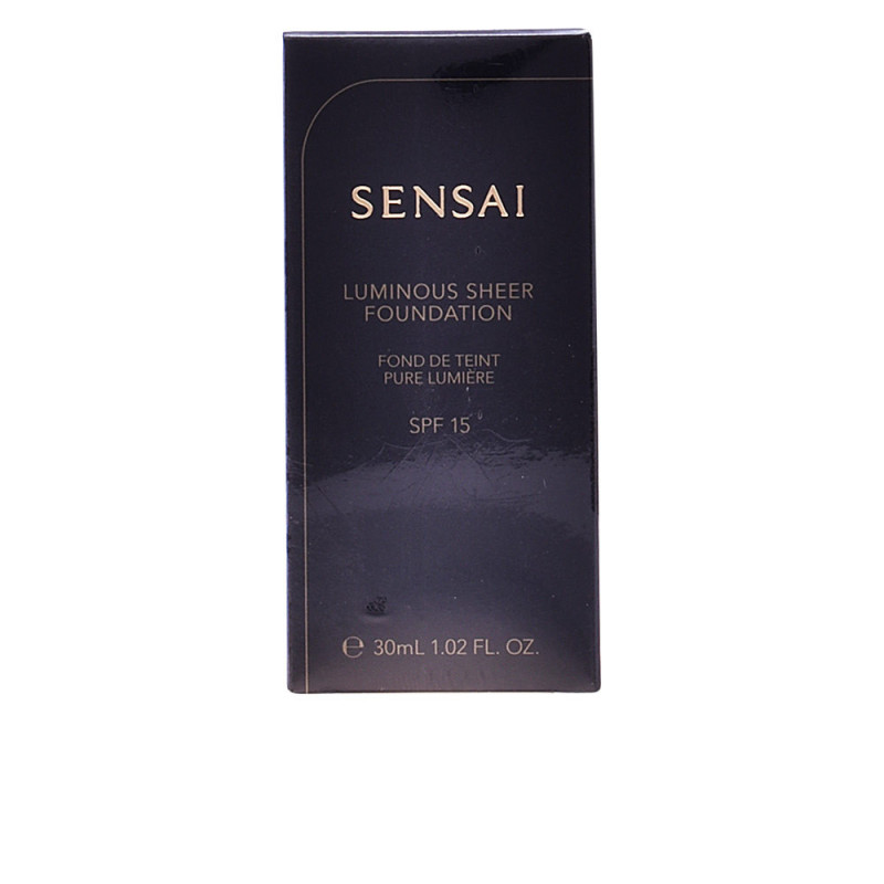 LUMINOUS SHEER FOUNDATION LS206 Brown Beige 30 ml by SENSAI for Unisex