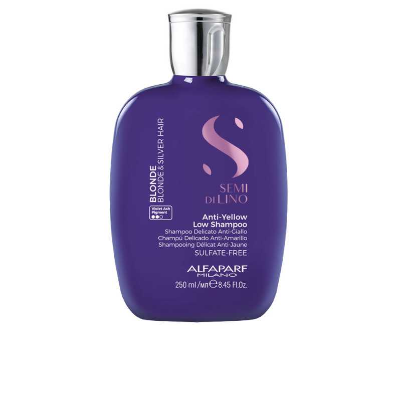 SEMI DI LINO blonde & silver low shampoo 250 ml by ALFAPARF MILANO for Unisex SEMI DI LINO blonde & silver low shampoo 250 ml by ALFAPARF MILANO for Unisex