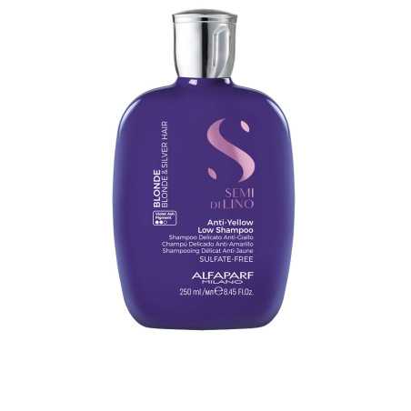 SEMI DI LINO blonde & silver low shampoo 250 ml by ALFAPARF MILANO for Unisex