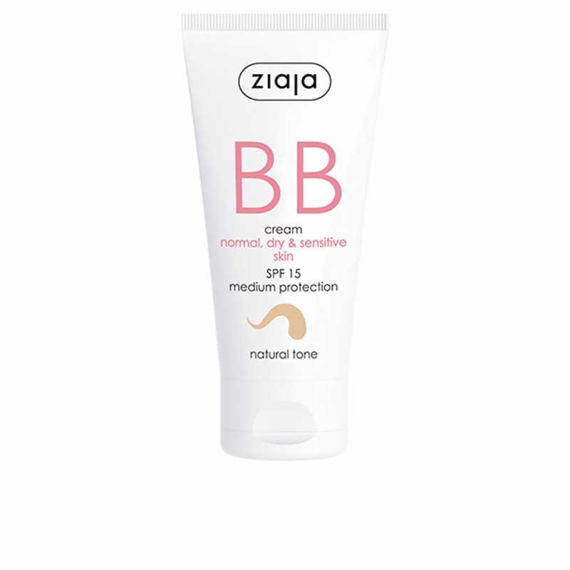 BB CREAM pieles normales secas y sensibles SPF15 natural 50 ml by ZIAJA for Woman BB CREAM pieles normales secas y sensibles SPF15 natural 50 ml by ZIAJA for Woman