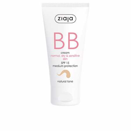 BB CREAM pieles normales secas y sensibles SPF15 natural 50 ml by ZIAJA for Woman