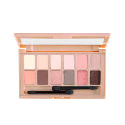 THE BLUSHED NUDES eye shadow palette 01 by MAYBELLINE for Unisex