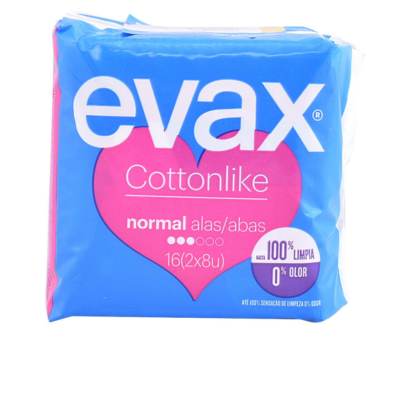 COTTONLIKE compresas normal alas 16 u by EVAX for Woman