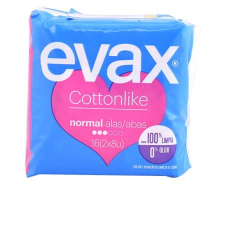 COTTONLIKE compresas normal alas 16 u by EVAX for Woman