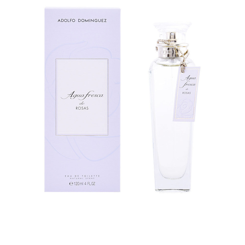 AGUA FRESCA DE ROSAS eau de toilette vaporizador 120 ml by ADOLFO DOMINGUEZ for Woman