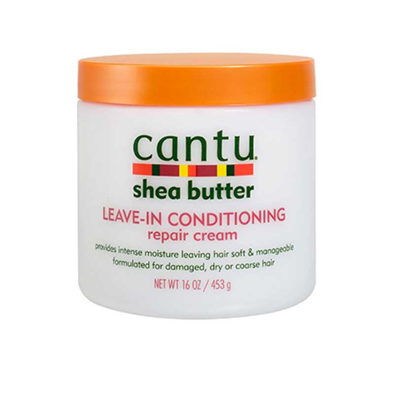 SHEA BUTTER leave-in conditioning repair cream 453 gr by CANTU for Woman SHEA BUTTER leave-in conditioning repair cream 453 gr by CANTU for Woman