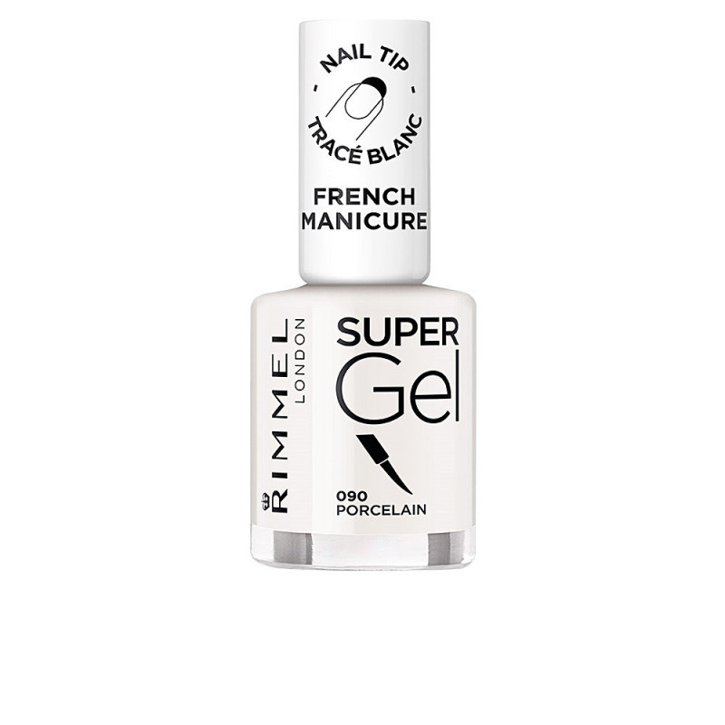 FRENCH MANICURE super gel 090 porcelain 12 ml by RIMMEL LONDON for Unisex
