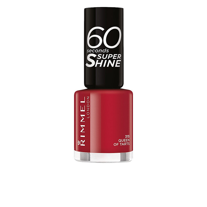 60 SECONDS SUPER SHINE esmalte de unas 315 queen of tarts 8 ml by RIMMEL LONDON for Unisex