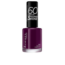 60 SECONDS SUPER SHINE esmalte de unas 345 black cherries 8 ml by RIMMEL LONDON for Unisex