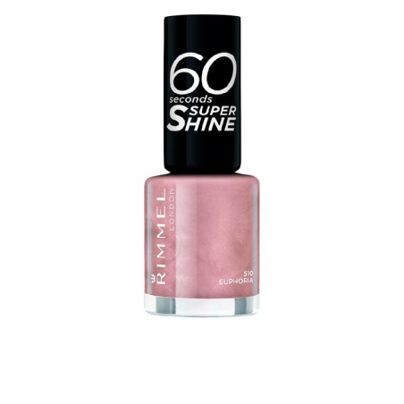 60 SECONDS SUPER SHINE esmalte de unas 510 euphoria 8 ml by RIMMEL LONDON for Unisex