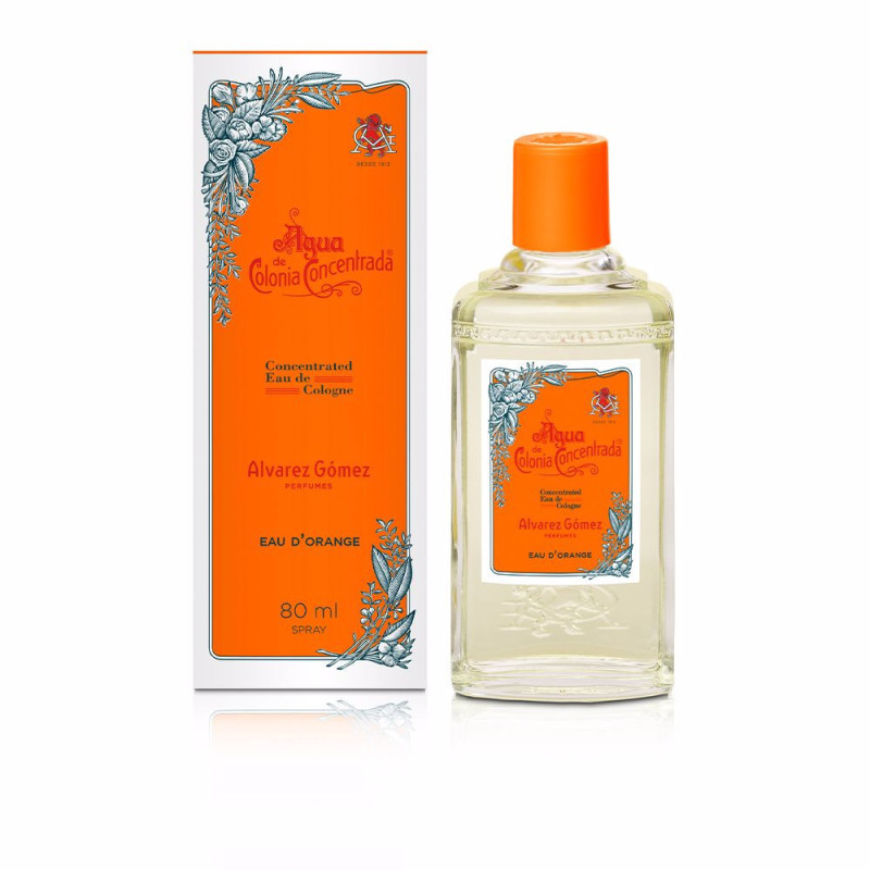 AGUA DE COLONIA CONCENTRADA eau d'orange eau de cologne vaporizador 80 ml by ALVAREZ GOMEZ for Unisex