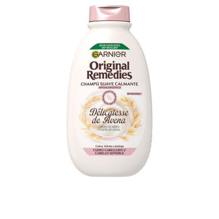 ORIGINAL REMEDIES champú délicatesse de avena 400 ml by GARNIER for Unisex