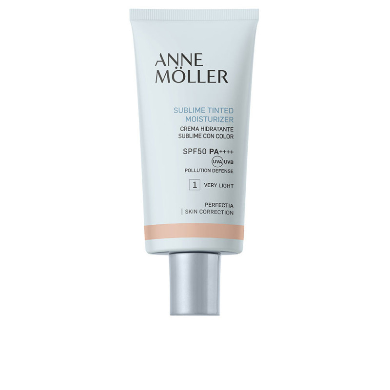 PERFECTIA crema hidratante sublime con color SPF50 1 50 ml by ANNE MOLLER for Woman