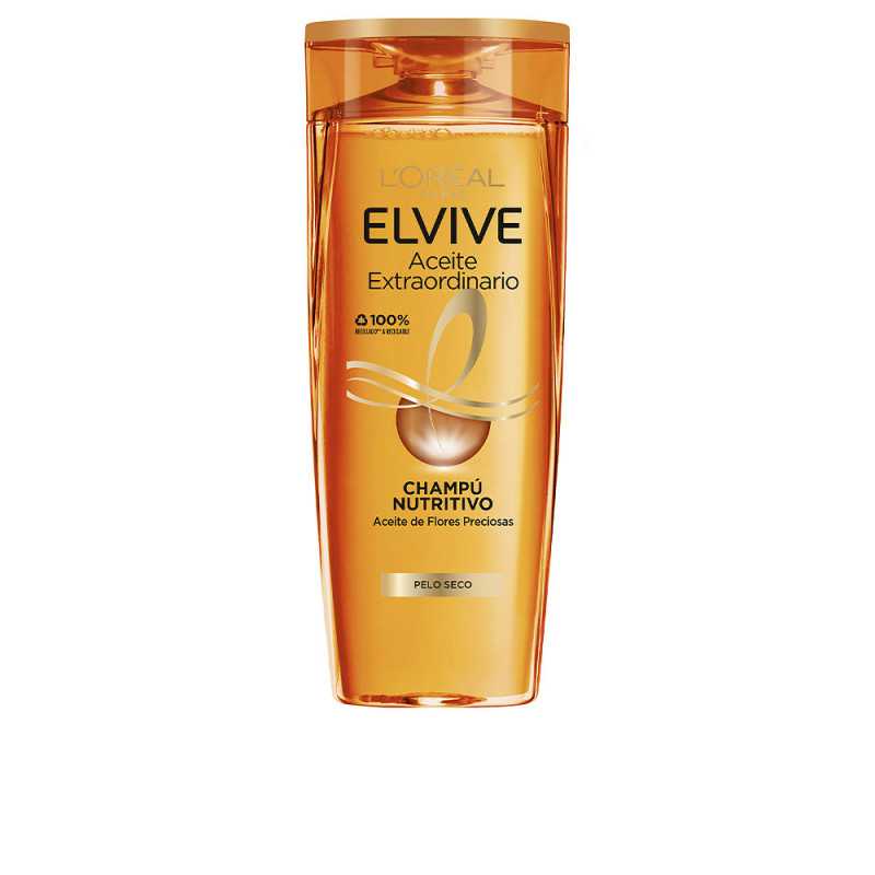 ELVIVE ACEITE EXTRAORDINARIO champú nutritivo 370 ml by L'ORÉAL PARIS for Unisex ELVIVE ACEITE EXTRAORDINARIO champú nutritivo 370 ml by L'ORÉAL PARIS for Unisex