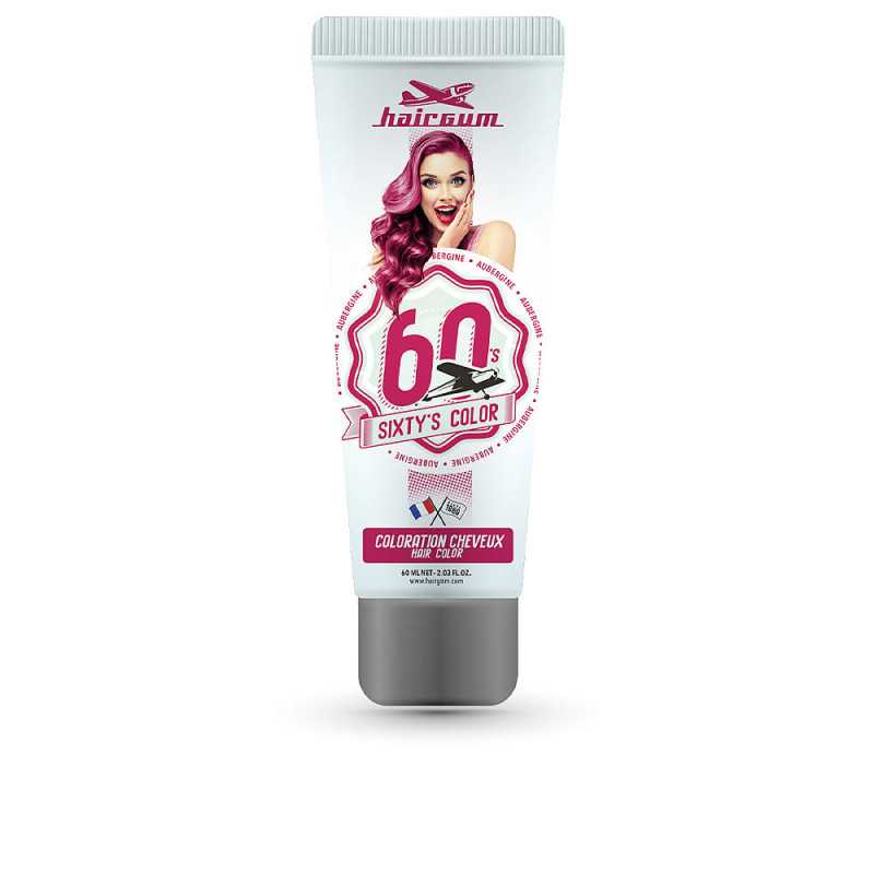 SIXTY S COLOR hair color aubergine by HAIRGUM for Woman SIXTY S COLOR hair color aubergine by HAIRGUM for Woman