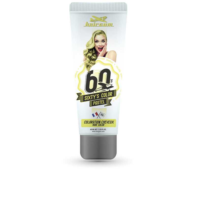 SIXTY S COLOR hair color yellow sunrise 60 ml by HAIRGUM for Woman SIXTY S COLOR hair color yellow sunrise 60 ml by HAIRGUM for Woman