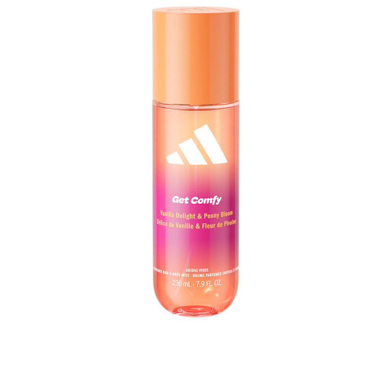 GET COMFY fragance hair & body mist 236 ml by ADIDAS for Unisex