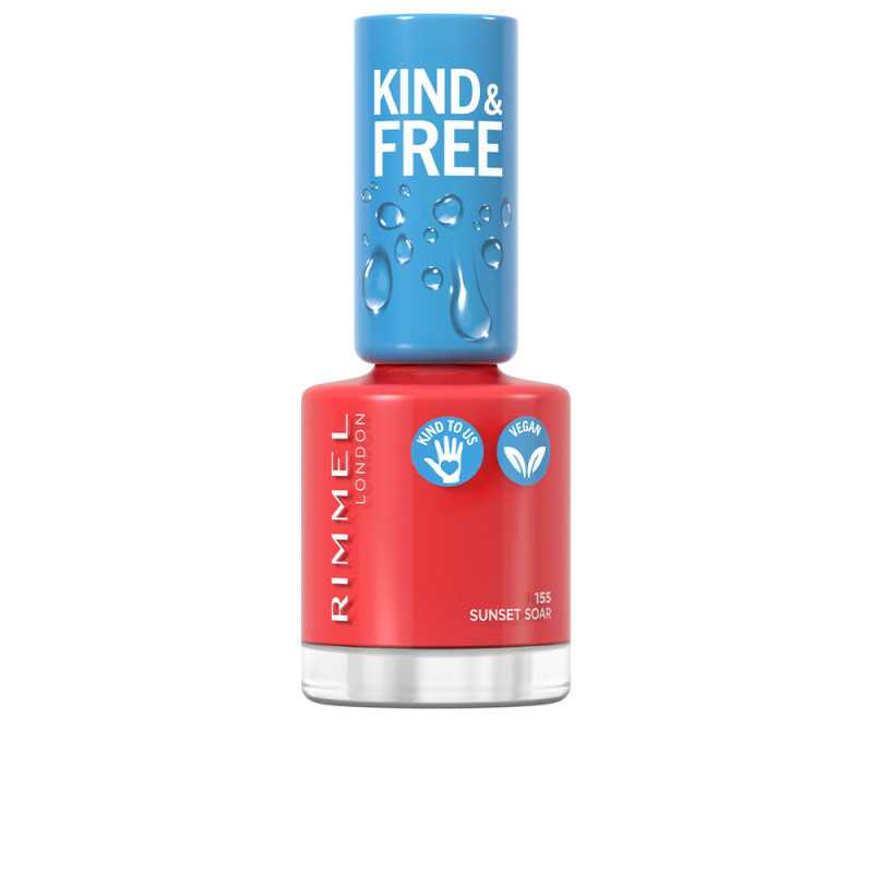 KIND FREE nail polish 155 sunset soar by RIMMEL LONDON for Unisex KIND FREE nail polish 155 sunset soar by RIMMEL LONDON for Unisex