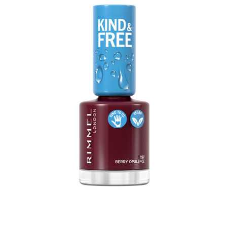KIND FREE nail polish 157 berry opulence by RIMMEL LONDON for Unisex