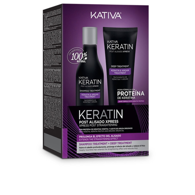 KERATIN EXPRESS POST ALISADO BRASILEÑO LOTE 2 pz by KATIVA for Woman