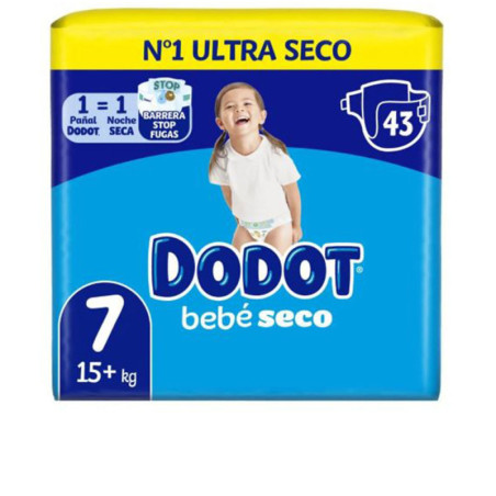 DODOT ETAPAS talla 7 pañales 15-24 kg 43 u by DODOT for Unisex