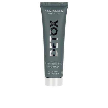 DETOX ultra purifying mud mask 60 ml by MÁDARA ORGANIC SKINCARE for Woman