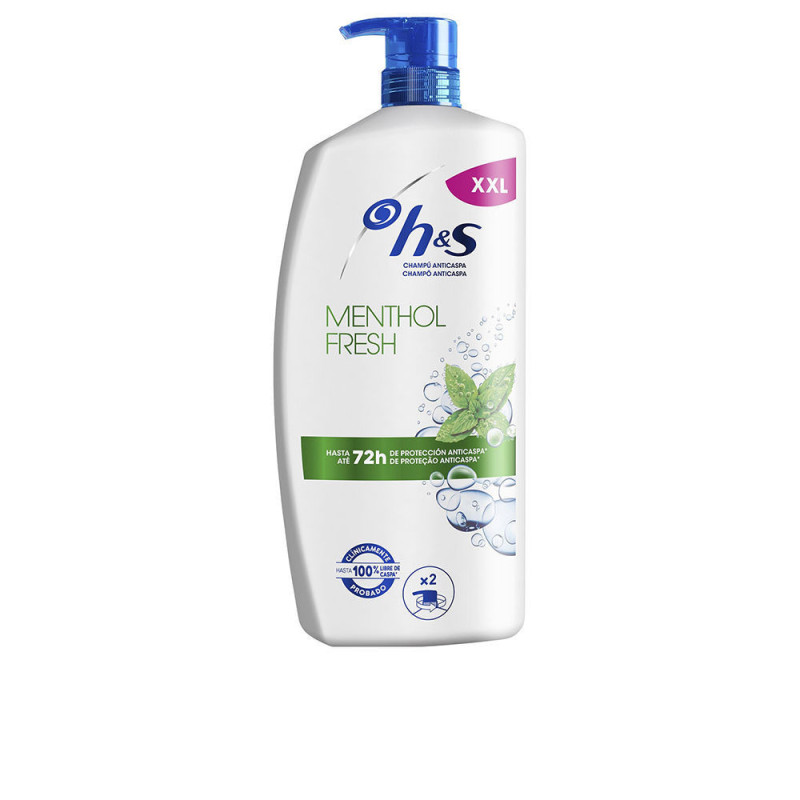 H&S MENTHOL FRESH champú anticaspa dosificador 1000 ml by HEAD & SHOULDERS for Unisex