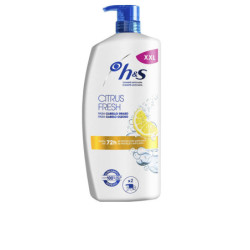 H&S CITRUS FRESH champú anticaspa cabellos grasos dosificador 1000 ml by HEAD & SHOULDERS for Unisex