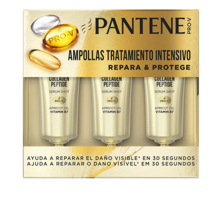 PANTENE REPARA Y PROTEGE ampollas tratamiento intensivo ampollas 3 x 15 ml by PANTENE for Woman