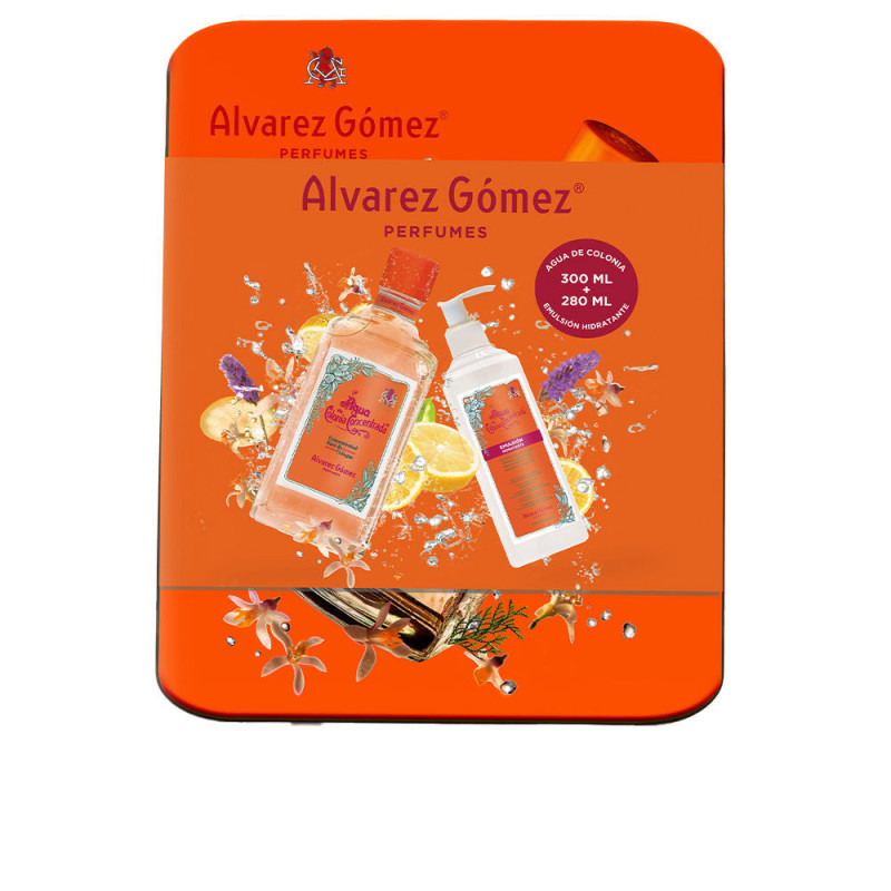 AGUA DE COLONIA CONCENTRADA D'ORANGE LOTE 2 pz by ALVAREZ GOMEZ for Unisex