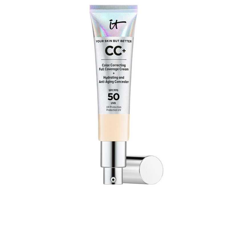 YOUR SKIN BUT BETTER CC cream foundation SPF50 fair by IT COSMETICS for Unisex YOUR SKIN BUT BETTER CC cream foundation SPF50 fair by IT COSMETICS for Unisex