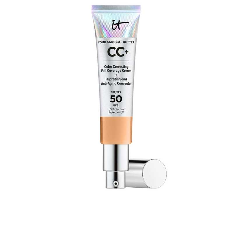 YOUR SKIN BUT BETTER CC cream foundation SPF50 neutral tan by IT COSMETICS for Unisex YOUR SKIN BUT BETTER CC cream foundation SPF50 neutral tan by IT COSMETICS for Unisex