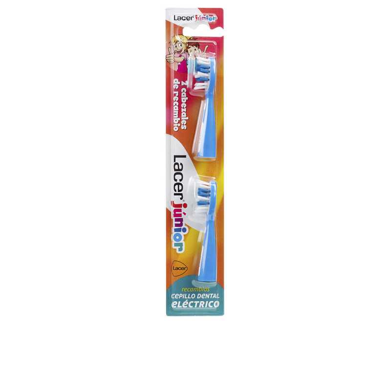 CEPILLO DENTAL ELECTRICO junior recambios rosa 2 u by LACER for Unisex CEPILLO DENTAL ELECTRICO junior recambios rosa 2 u by LACER for Unisex