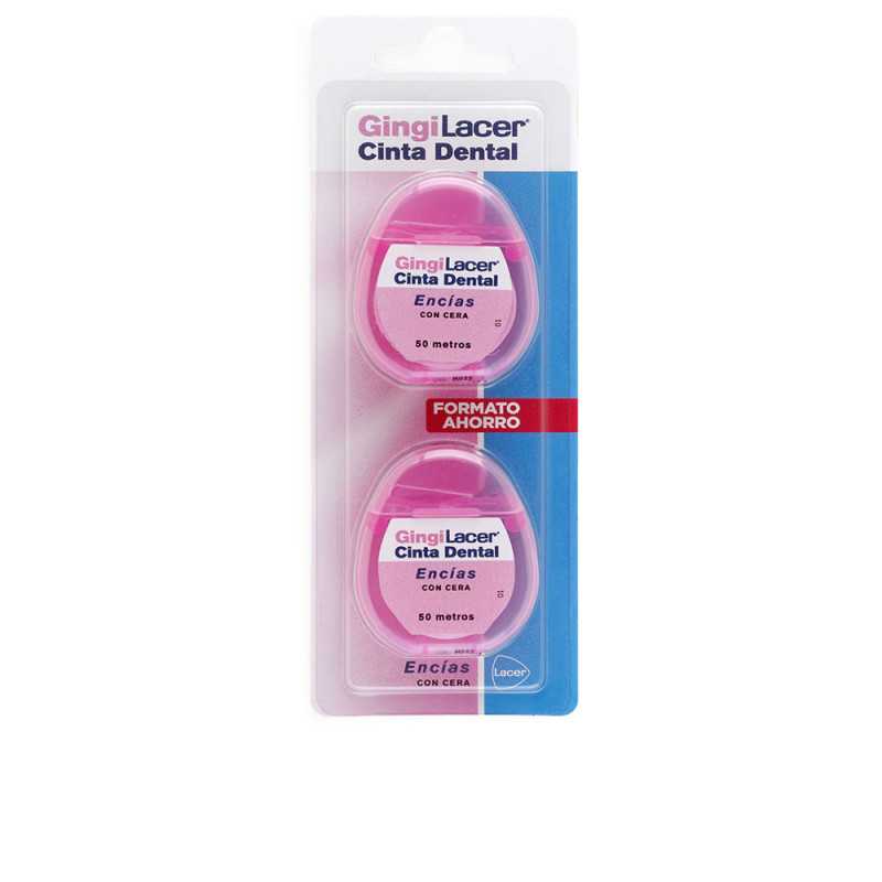 GINGILACER CINTA DENTAL PACK 2 x 50 metros by LACER for Unisex GINGILACER CINTA DENTAL PACK 2 x 50 metros by LACER for Unisex