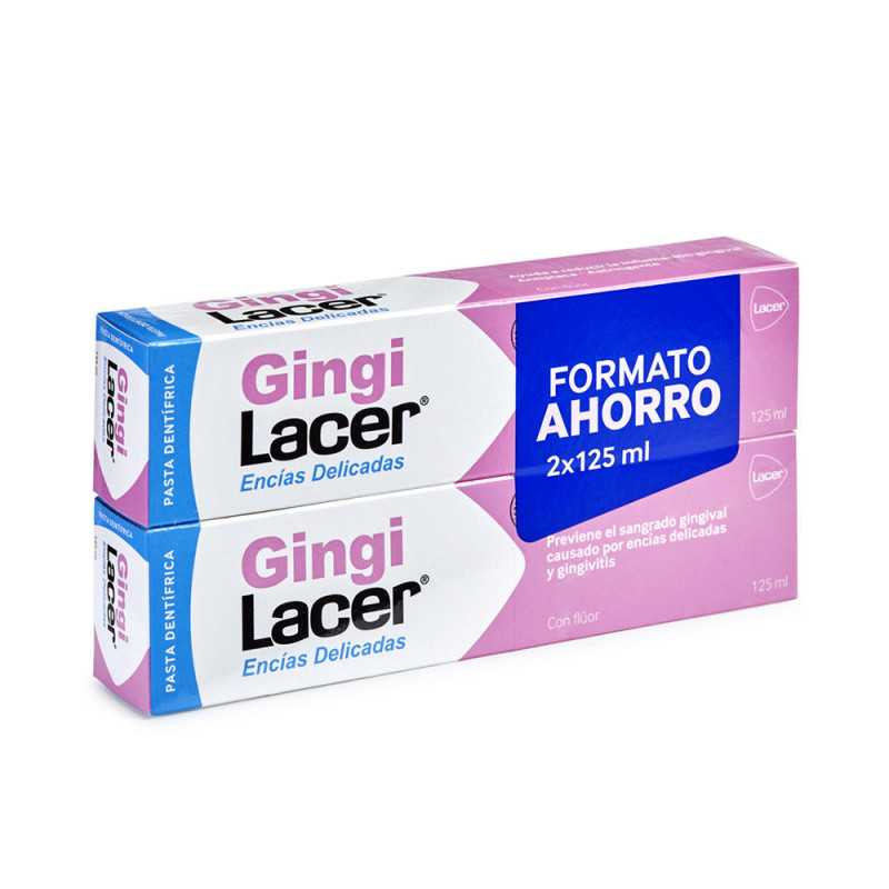 GINGILACER PASTA DENTÍFRICA PACK 2 x 125 ml by LACER for Unisex GINGILACER PASTA DENTÍFRICA PACK 2 x 125 ml by LACER for Unisex