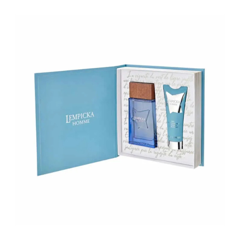 Lolita Lempicka Homme Eau De Toilette Spray 100ml Set 2 Pieces