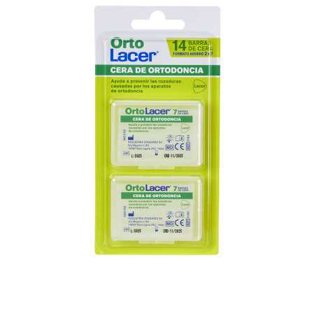 ORTOLACER CERA DE ORTODONCIA PACK 2 x 7 barras by LACER for Unisex