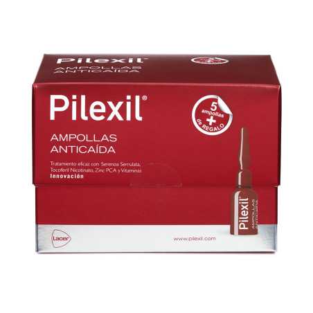 PILEXIL AMPOLLAS anticaída promo 15 + 5 de regalo 20 u by PILEXIL for Unisex