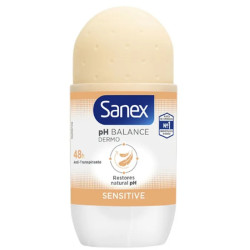 Desodorante roll-on Sanex Ph Balance Dermo Sensitive 50 ml