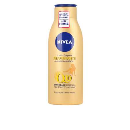 Q10+ reafirmante y autobronceadora body milk 400 ml by NIVEA for Unisex