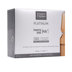 PLATINUM PHOTO-AGE ampoules 10 x 2 ml by MARTIDERM for Unisex
