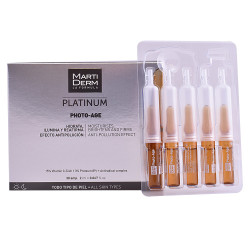 PLATINUM PHOTO-AGE ampoules 30 x 2 ml by MARTIDERM for Unisex