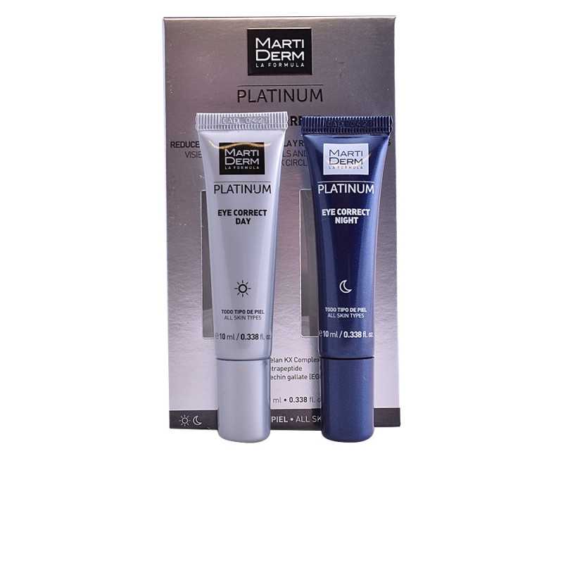 PLATINUM EYE CORRECT día y noche 2 x 10 ml by MARTIDERM for Unisex PLATINUM EYE CORRECT día y noche 2 x 10 ml by MARTIDERM for Unisex