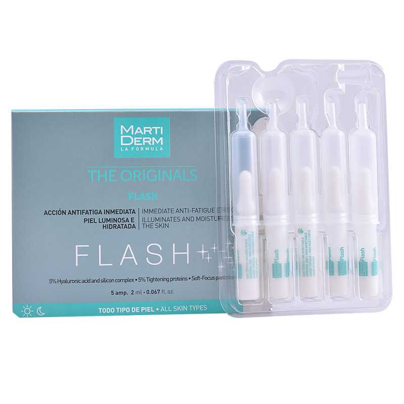 THE ORIGINALS FLASH ampollas 5 x 2 ml by MARTIDERM for Unisex THE ORIGINALS FLASH ampollas 5 x 2 ml by MARTIDERM for Unisex