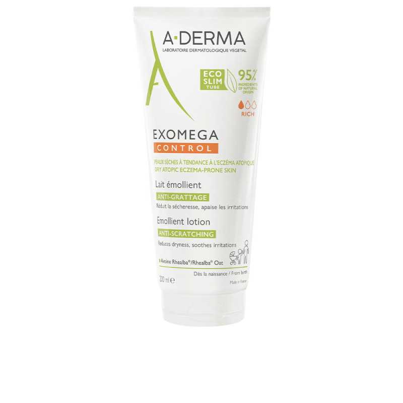 EXOMEGA CONTROL leche 200 ml by A-DERMA for Unisex