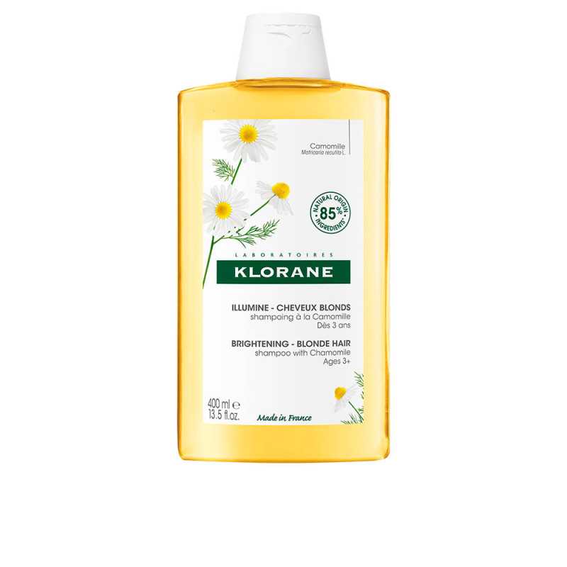 A LA CAMOMILA champú iluminador reflejos rubios 400 ml by KLORANE for Unisex A LA CAMOMILA champú iluminador reflejos rubios 400 ml by KLORANE for Unisex